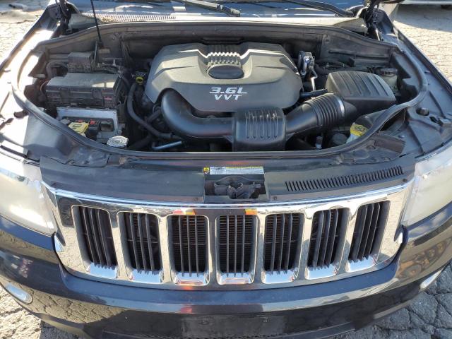 1C4RJEAG5CC258112 - 2012 JEEP GRAND CHER LAREDO Կապույտ լուսանկար 12