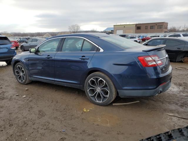 1FAHP2KTXGG100003 - 2016 FORD TAURUS SHO BLUE photo 2