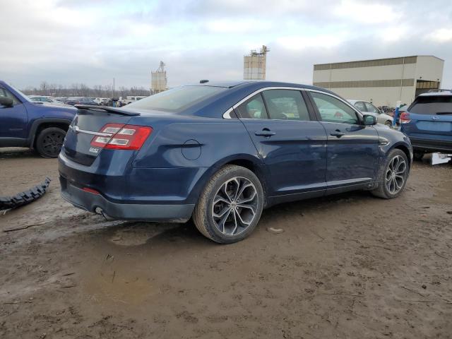 1FAHP2KTXGG100003 - 2016 FORD TAURUS SHO BLUE photo 3