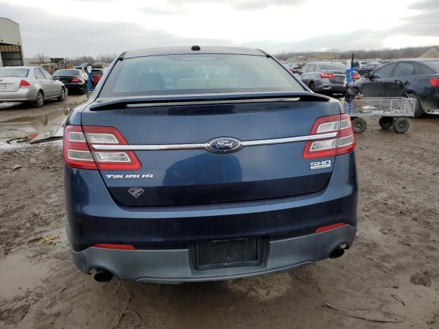 1FAHP2KTXGG100003 - 2016 FORD TAURUS SHO BLUE photo 6