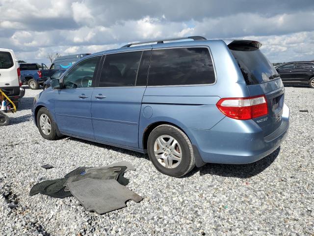 5FNRL38757B099234 - 2007 HONDA ODYSSEY EXL Azul foto 2