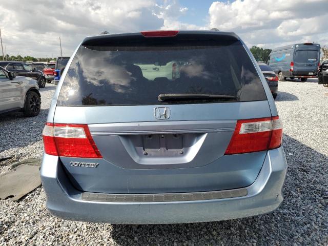 5FNRL38757B099234 - 2007 HONDA ODYSSEY EXL Azul foto 6