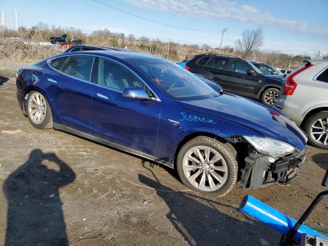 5YJSA1E26GF134092 - 2016 TESLA MODEL S ლურჯი ფოტო 4