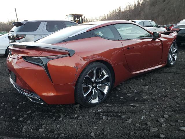 JTHLP5AY5PA106716 - 2023 LEXUS LC 500 ORANGE photo 3