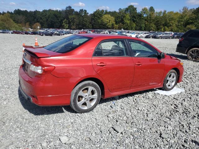 5YFBU4EE2DP144640 - 2013 TOYOTA COROLLA BASE RED photo 3