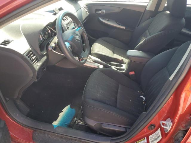 5YFBU4EE2DP144640 - 2013 TOYOTA COROLLA BASE RED photo 7