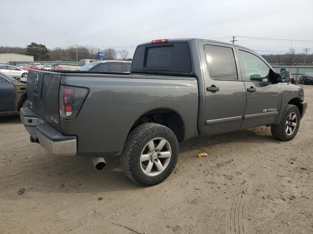 1N6AA0EJ9CN321395 - 2012 NISSAN TITAN S GRAY photo 3