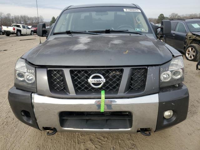 1N6AA0EJ9CN321395 - 2012 NISSAN TITAN S GRAY photo 5