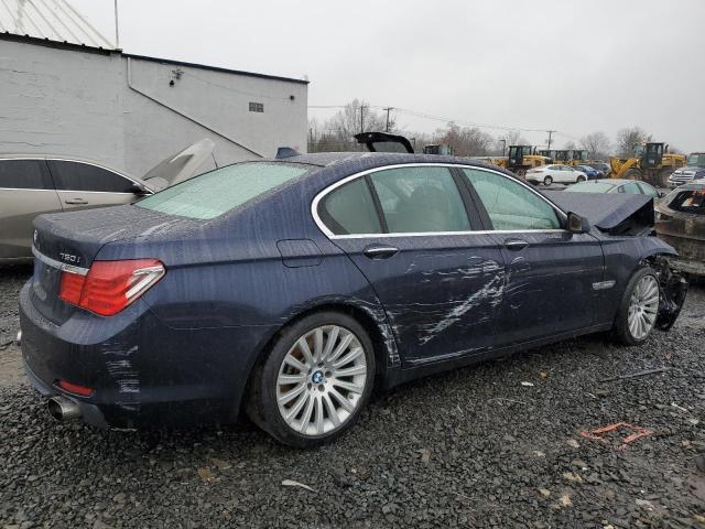 WBAKC6C54BC394613 - 2011 BMW 750 XI BLUE photo 3