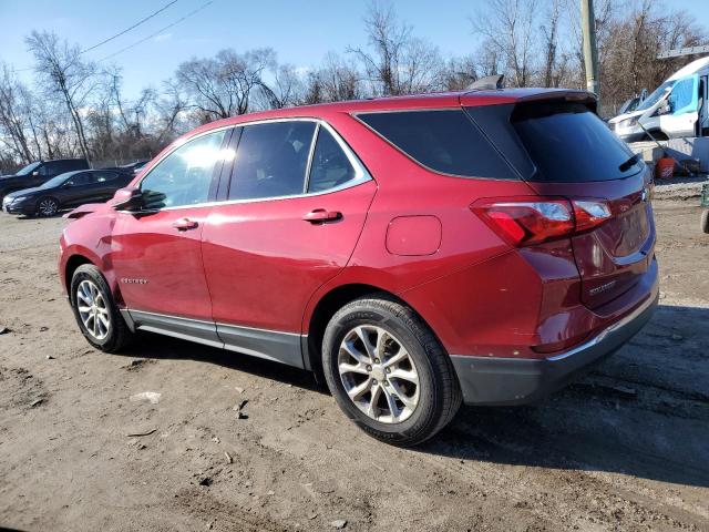 2GNAXSEV6J6207069 - 2018 CHEVROLET EQUINOX LT RED photo 2