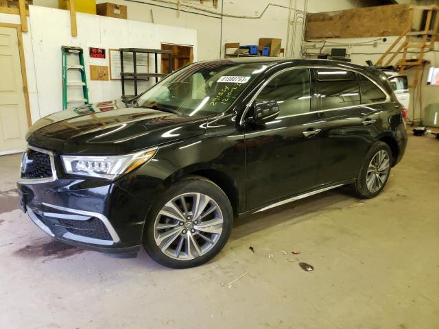 5J8YD4H53JL006200 - 2018 ACURA MDX TECHNOLOGY BLACK photo 1