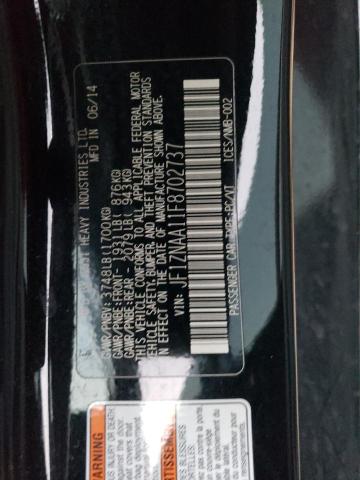 JF1ZNAA11F8702737 - 2015 TOYOTA SCION FR-S 黑色 照片 12