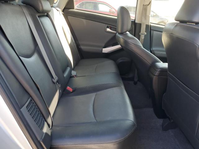 JTDKN3DUXF1870821 - 2015 TOYOTA PRIUS ვერცხლისფერი ფოტო 10