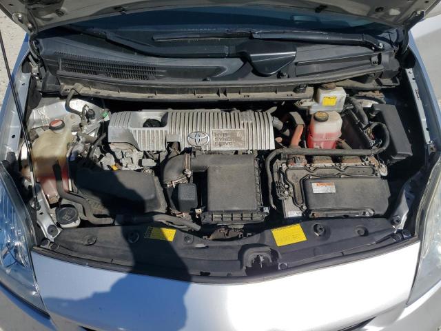 JTDKN3DUXF1870821 - 2015 TOYOTA PRIUS ვერცხლისფერი ფოტო 11