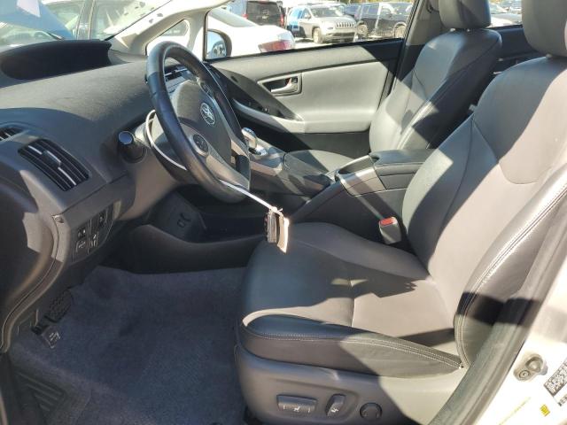 JTDKN3DUXF1870821 - 2015 TOYOTA PRIUS ვერცხლისფერი ფოტო 7