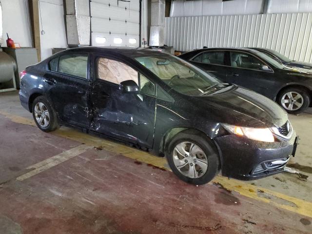 2HGFB2F54DH531191 - 2013 HONDA CIVIC LX BLACK photo 4