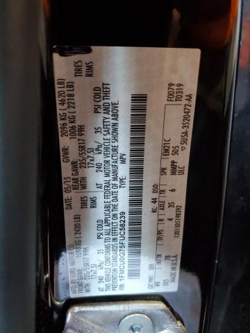 1FMCU0G75FUC58239 - 2015 FORD ESCAPE SE Черный фото 13