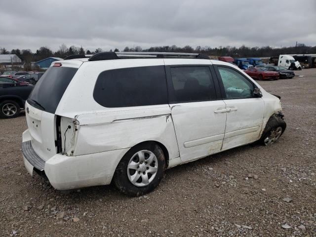 KNDMB233986257079 - 2008 KIA SEDONA EX WHITE photo 3