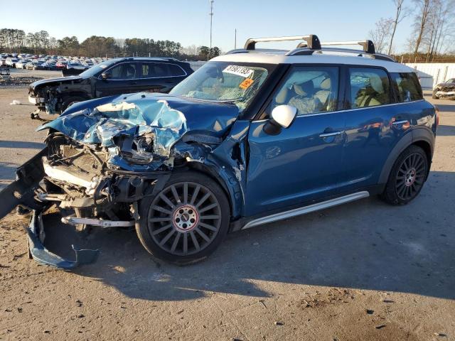 WMZYS7C35H3B62537 - 2017 MINI COOPER COUNTRYMAN BLUE photo 1