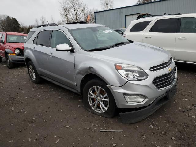 2GNALCEK8H6325075 - 2017 CHEVROLET EQUINOX LT SILVER photo 4