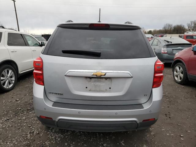 2GNALCEK8H6325075 - 2017 CHEVROLET EQUINOX LT SILVER photo 6