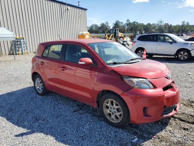 JTKKU10408J007387 - 2008 TOYOTA SCION XD RED photo 4