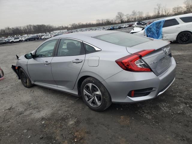 2HGFC2F63KH570499 - 2019 HONDA CIVIC LX SILVER photo 2