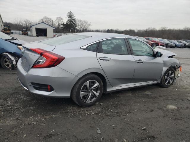 2HGFC2F63KH570499 - 2019 HONDA CIVIC LX SILVER photo 3