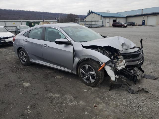 2HGFC2F63KH570499 - 2019 HONDA CIVIC LX SILVER photo 4