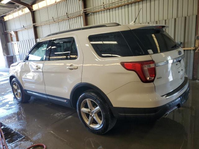 1FM5K7D86JGA58952 - 2018 FORD EXPLORER XLT WHITE photo 2