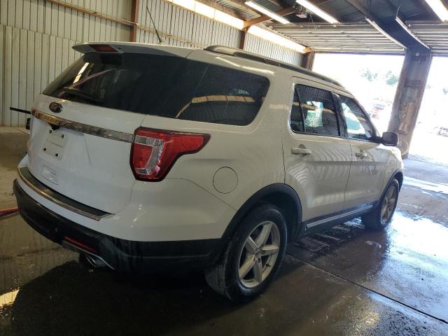 1FM5K7D86JGA58952 - 2018 FORD EXPLORER XLT WHITE photo 3
