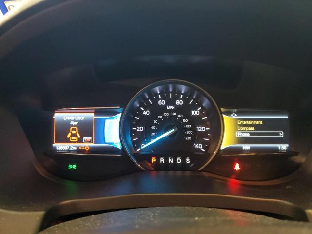 1FM5K7D86JGA58952 - 2018 FORD EXPLORER XLT WHITE photo 9