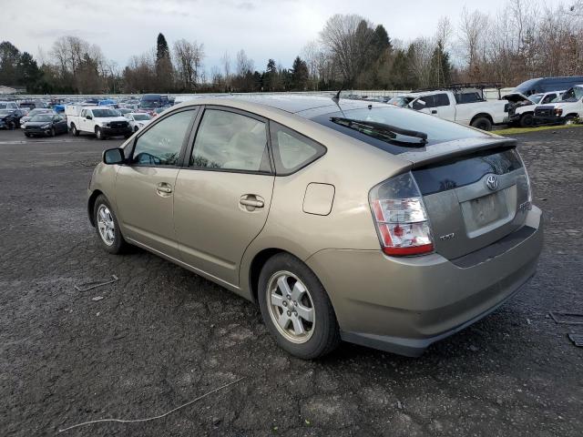 JTDKB20U340056652 - 2004 TOYOTA PRIUS BEIGE photo 2