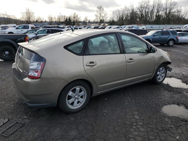 JTDKB20U340056652 - 2004 TOYOTA PRIUS BEIGE photo 3