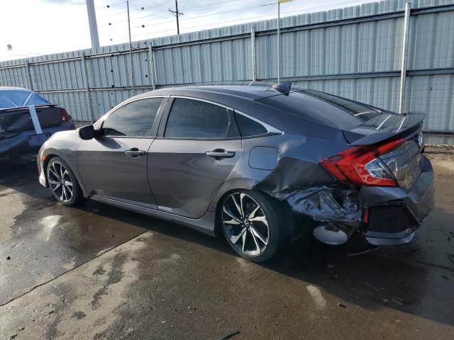 2HGFC1E55JH702938 - 2018 HONDA CIVIC SI GRAY photo 2