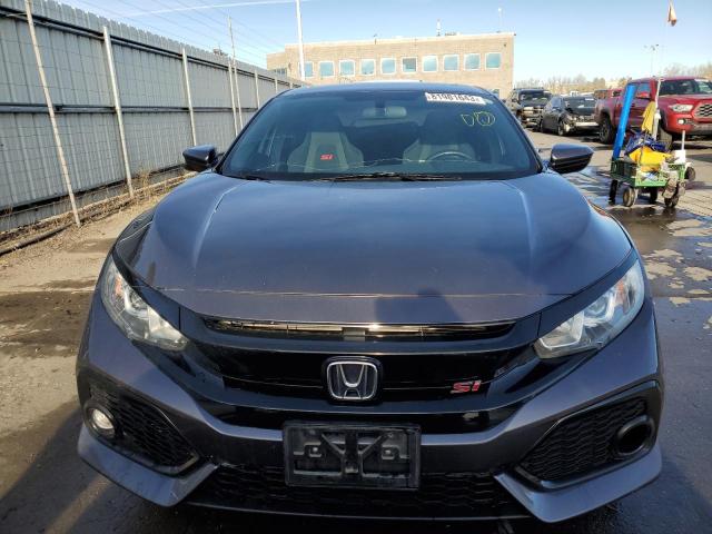 2HGFC1E55JH702938 - 2018 HONDA CIVIC SI GRAY photo 5