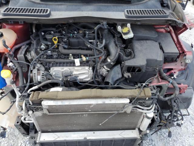 1FMCU0HD9KUB47806 - 2019 FORD ESCAPE SEL წითელი ფოტო 12