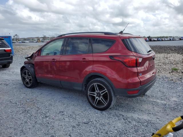 1FMCU0HD9KUB47806 - 2019 FORD ESCAPE SEL წითელი ფოტო 2