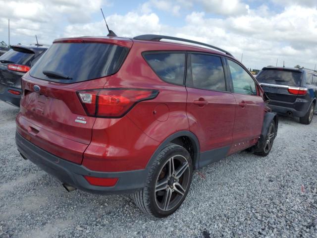 1FMCU0HD9KUB47806 - 2019 FORD ESCAPE SEL წითელი ფოტო 3