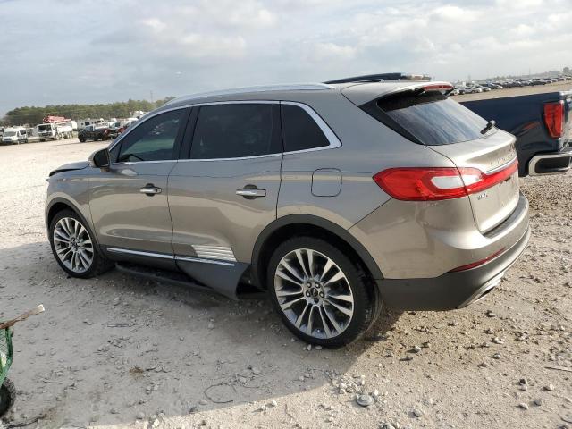 2LMPJ6LR4HBL11496 - 2017 LINCOLN MKX RESERVE TAN photo 2