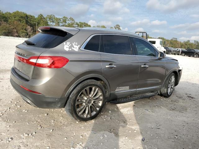 2LMPJ6LR4HBL11496 - 2017 LINCOLN MKX RESERVE TAN photo 3