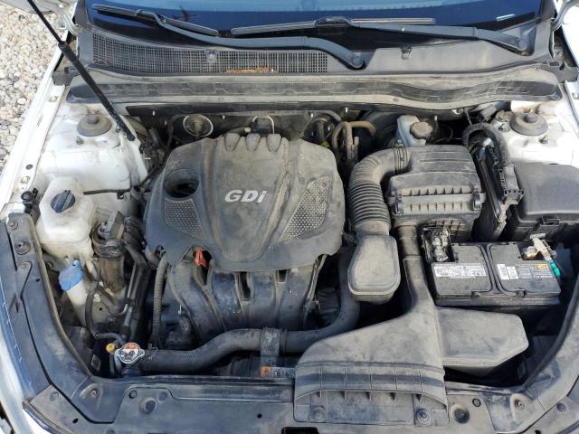 5XXGN4A77EG299706 - 2014 KIA OPTIMA EX WHITE photo 11