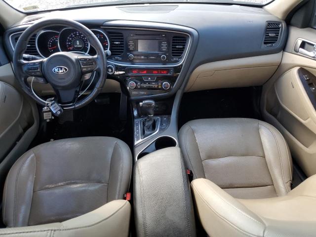 5XXGN4A77EG299706 - 2014 KIA OPTIMA EX WHITE photo 8