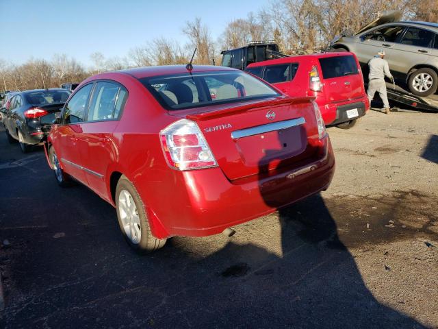 3N1AB6AP1CL625420 - 2012 NISSAN SENTRA 2.0 RED photo 2