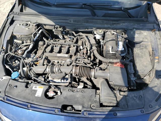 1HGCV1F18KA109843 - 2019 HONDA ACCORD LX Կապույտ լուսանկար 11
