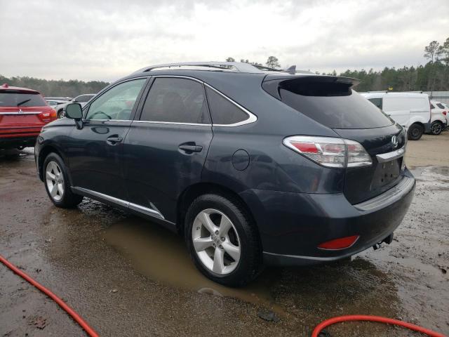 2T2ZK1BA2BC058127 - 2011 LEXUS RX 350 GRAY photo 2