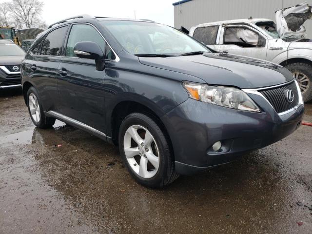 2T2ZK1BA2BC058127 - 2011 LEXUS RX 350 GRAY photo 4