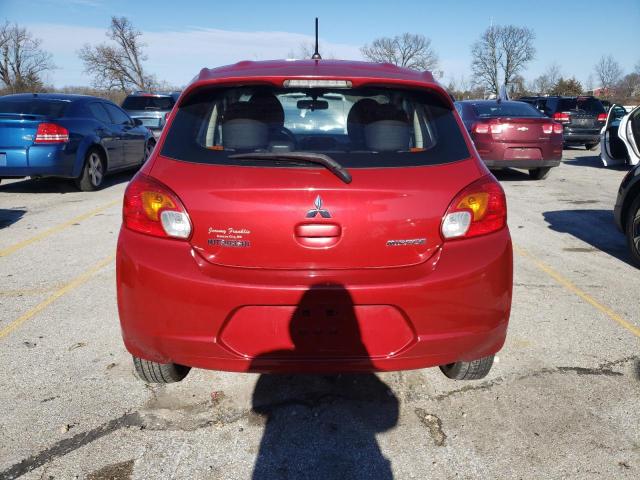 ML32A3HJ8FH056477 - 2015 MITSUBISHI MIRAGE DE RED photo 6