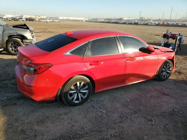 2HGFE2F28NH536487 - 2022 HONDA CIVIC LX RED photo 3