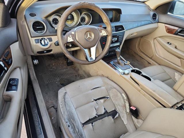 WDDGJ4HB9CF795565 - 2012 MERCEDES-BENZ C 250 ლურჯი ფოტო 8
